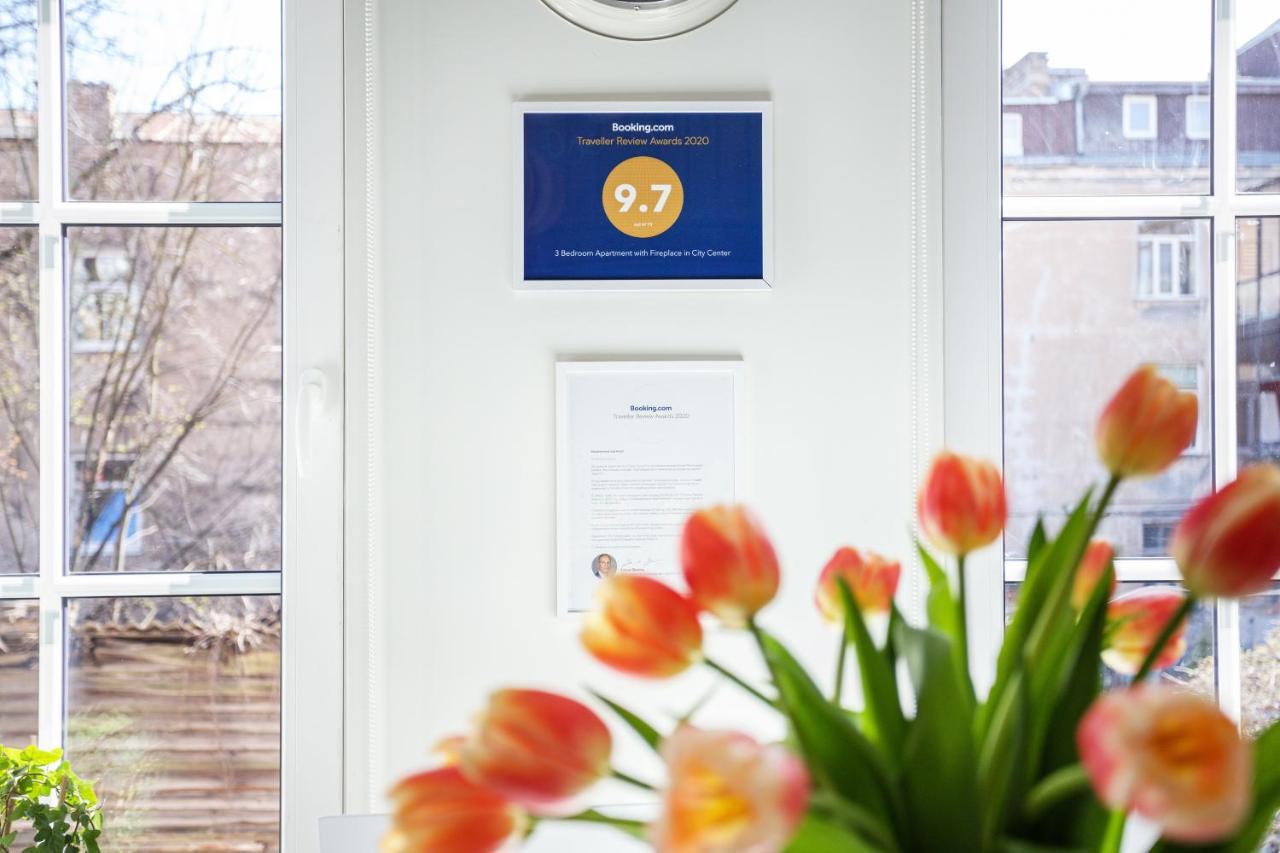 Dzīvoklis 3 Bedroom 24h Self Check In, Free Parking, Ac, Fireplace Vilnius